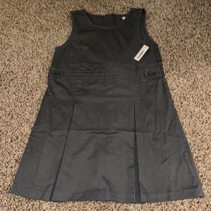 Uniform gray jumper - Girls NWT!